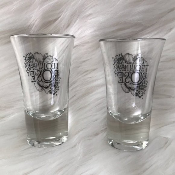 2 New TEQUILA ROSE Limited Edition Highball Shot Glasses - Picture 3 of 4